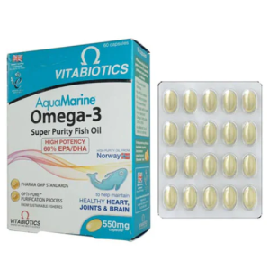 Aquamarine Omega 3 Super Potency Capsules 60's